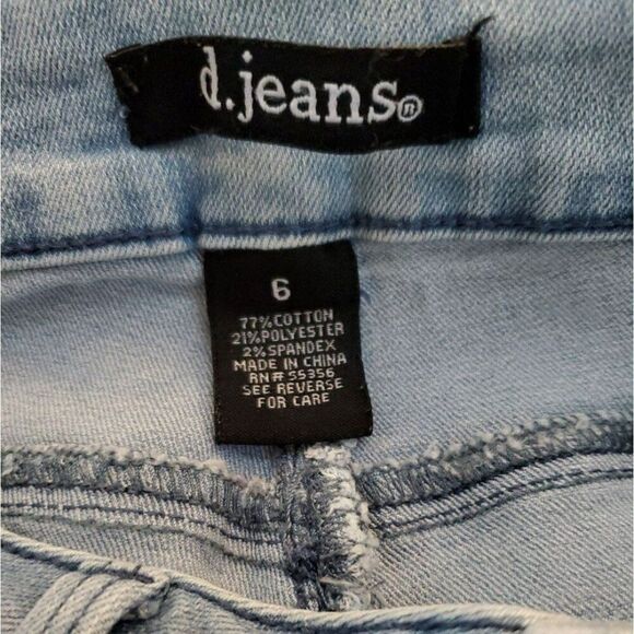 D.JEANS WOMEN'S SZ 6 SKINNY JEANS - Picture 3 of 3